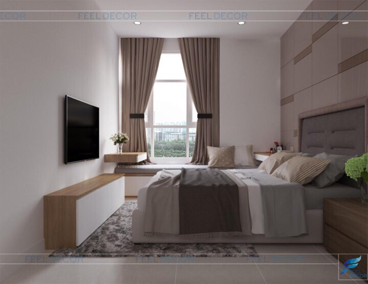 Thiết kế nội thất căn hộ B38.06 chung cư Hoàng Anh Thanh Bình