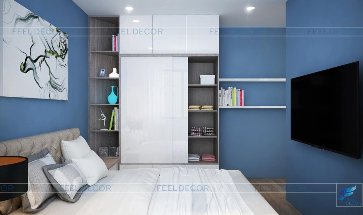Thiết kế nội thất căn hộ 80m2 – 2 phòng ngủ tại chung cư Celadon City