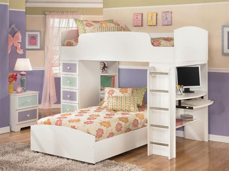 Giường ngủ và bàn học – Giải pháp 2 in 1 tiết kiệm diện tích cho căn phòng nhỏ