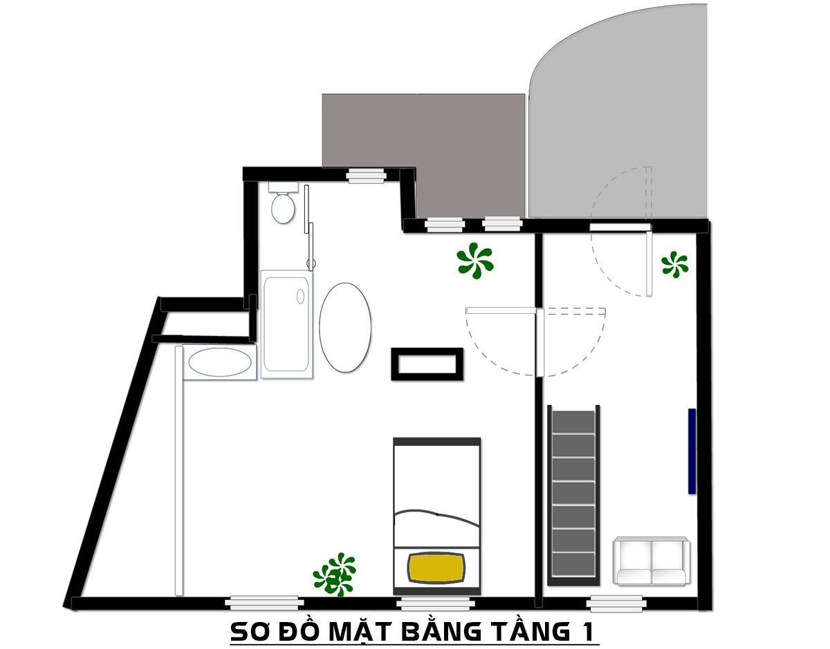 sơ đồ thiết kế căn hộ