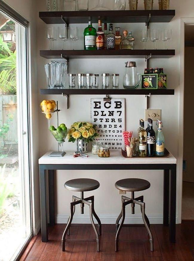thiết kế quầy bar như quán cà phê nhỏ