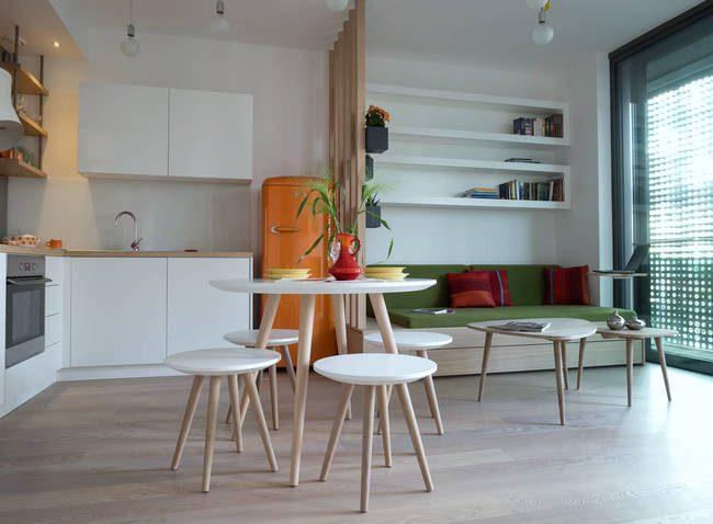 không gian căn hộ 45m2