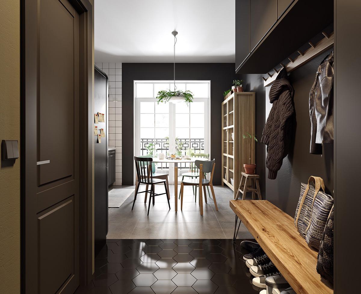 Thiết kế nội thất căn hộ vỏn vẹn 36m2 theo phong cách Scandinavian đẹp nhẹ nhàng trong trẻo