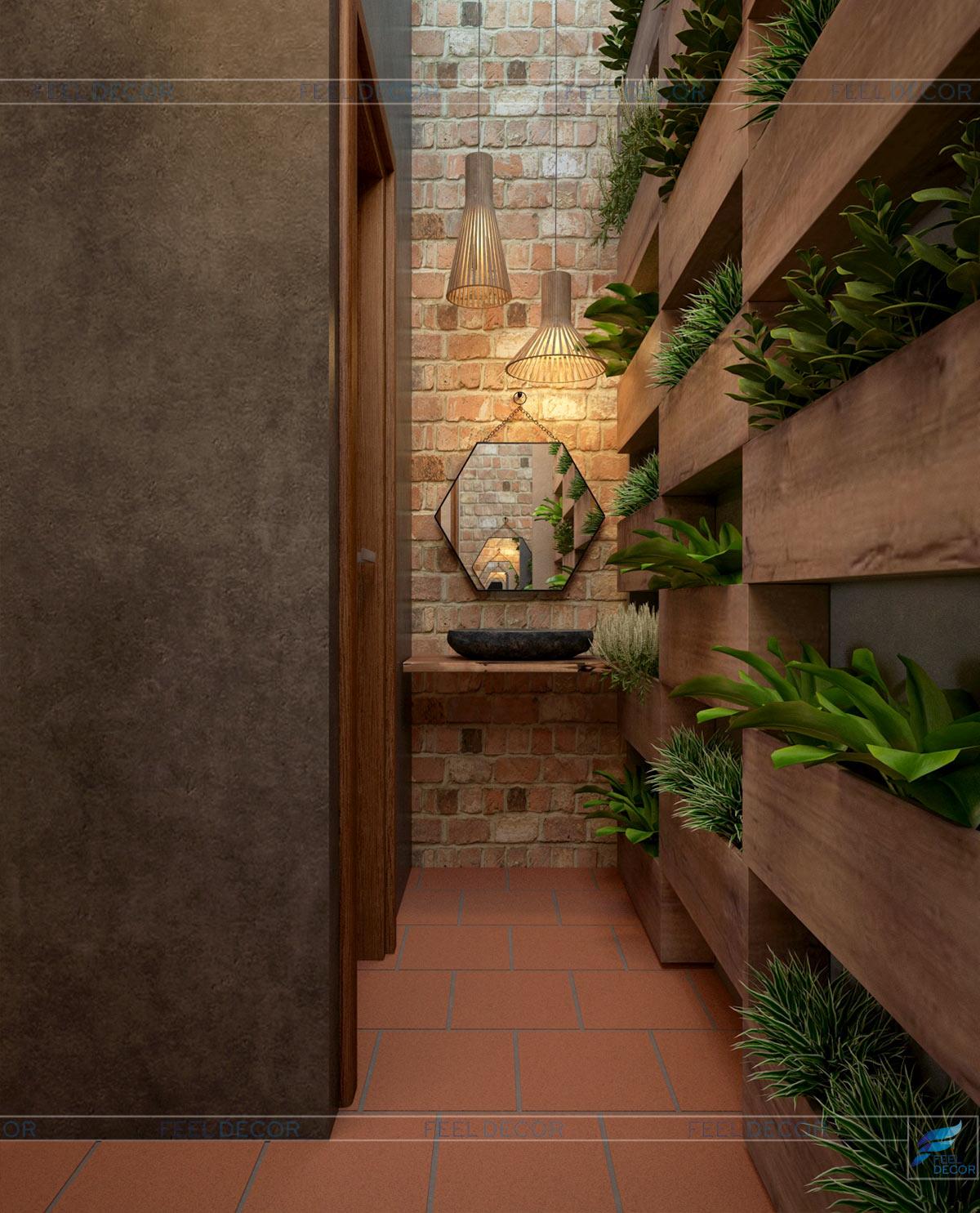 Mẫu thiết kế nội thất quán café phong cách Hà Nội tại dự án Vạn Phúc Riverside