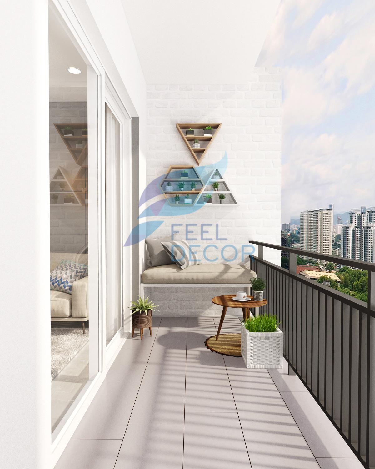 hình ảnh: thiết kế nội thất căn hộ studio 1 phòng ngủ 73m2 tại chung cư The Everrich Infinity