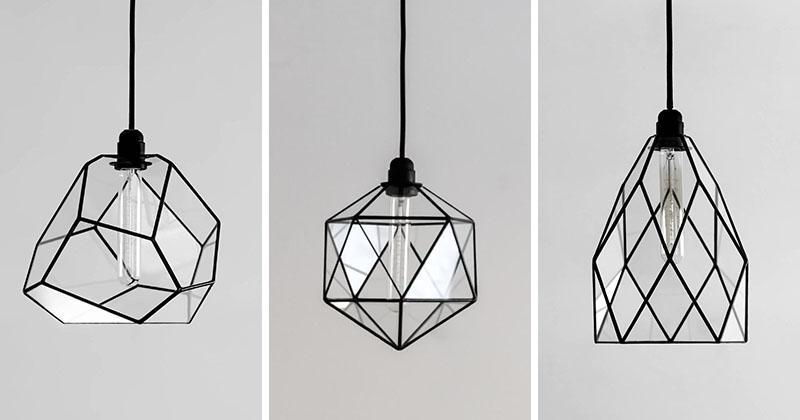 hình ảnh: những mẫu đèn nội thất với hình học lạ mắt giúp ngôi nhà của bạn thêm lung linh