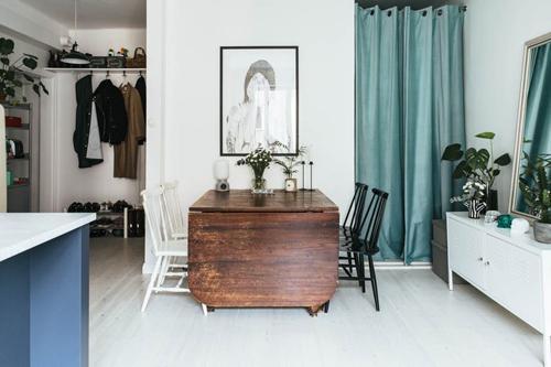 hình ảnh: thiết kế nội thất căn hộ chung cư 33m2 phong cách scandinavian