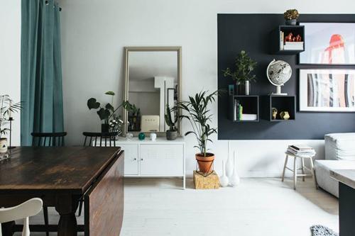 hình ảnh: thiết kế nội thất căn hộ chung cư 33m2 phong cách scandinavian