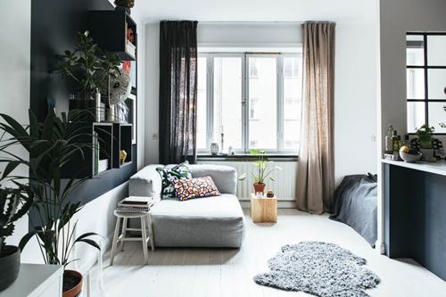 hình ảnh: thiết kế nội thất căn hộ chung cư 33m2 phong cách scandinavian