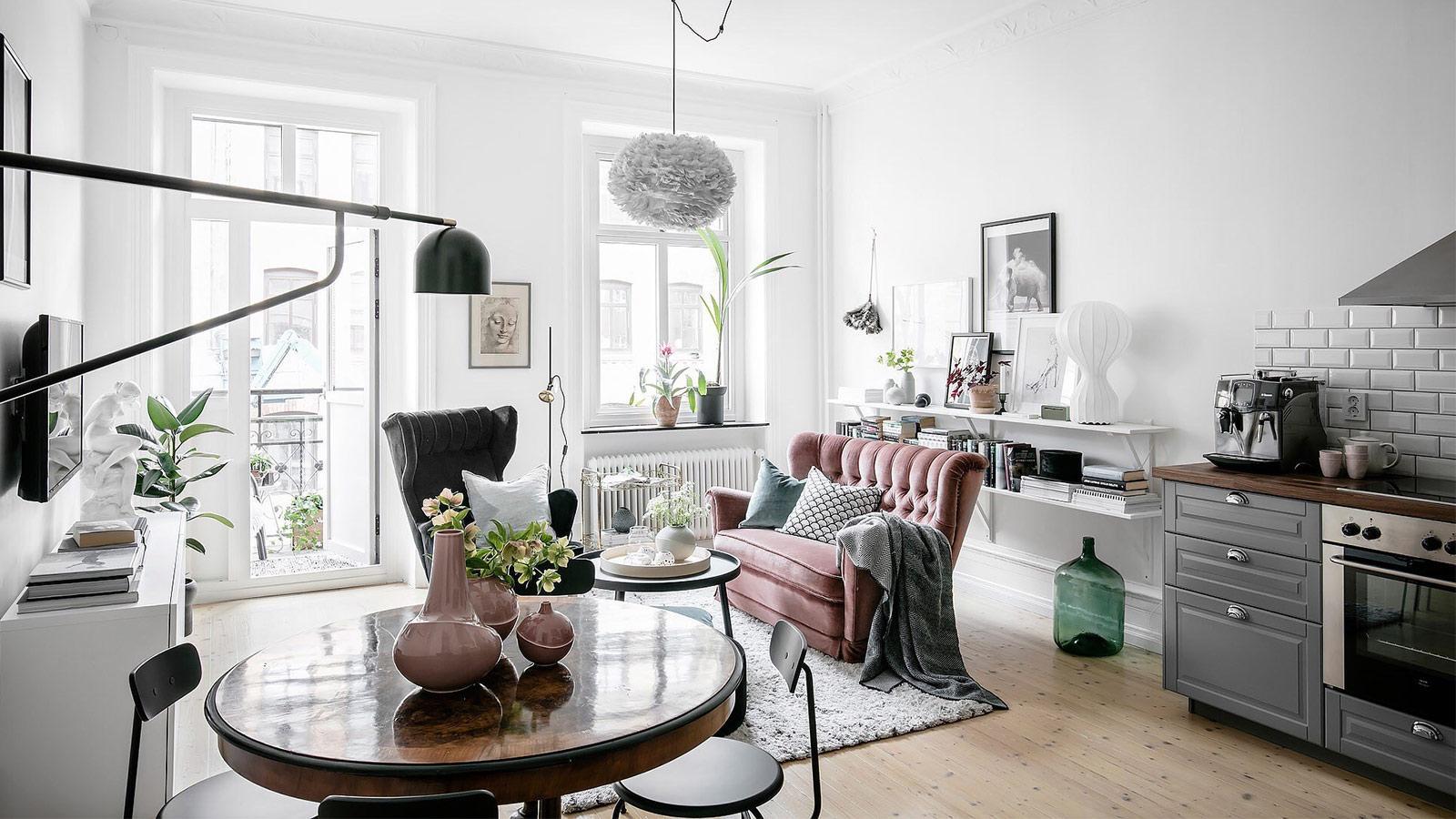 Căn hộ nhỏ xinh với nội thất đẹp xuất sắc theo phong cách Scandinavian