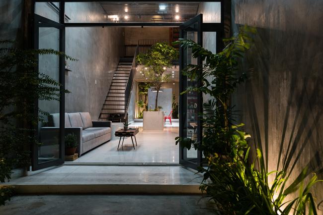 thiết kế nhà ống phá cách