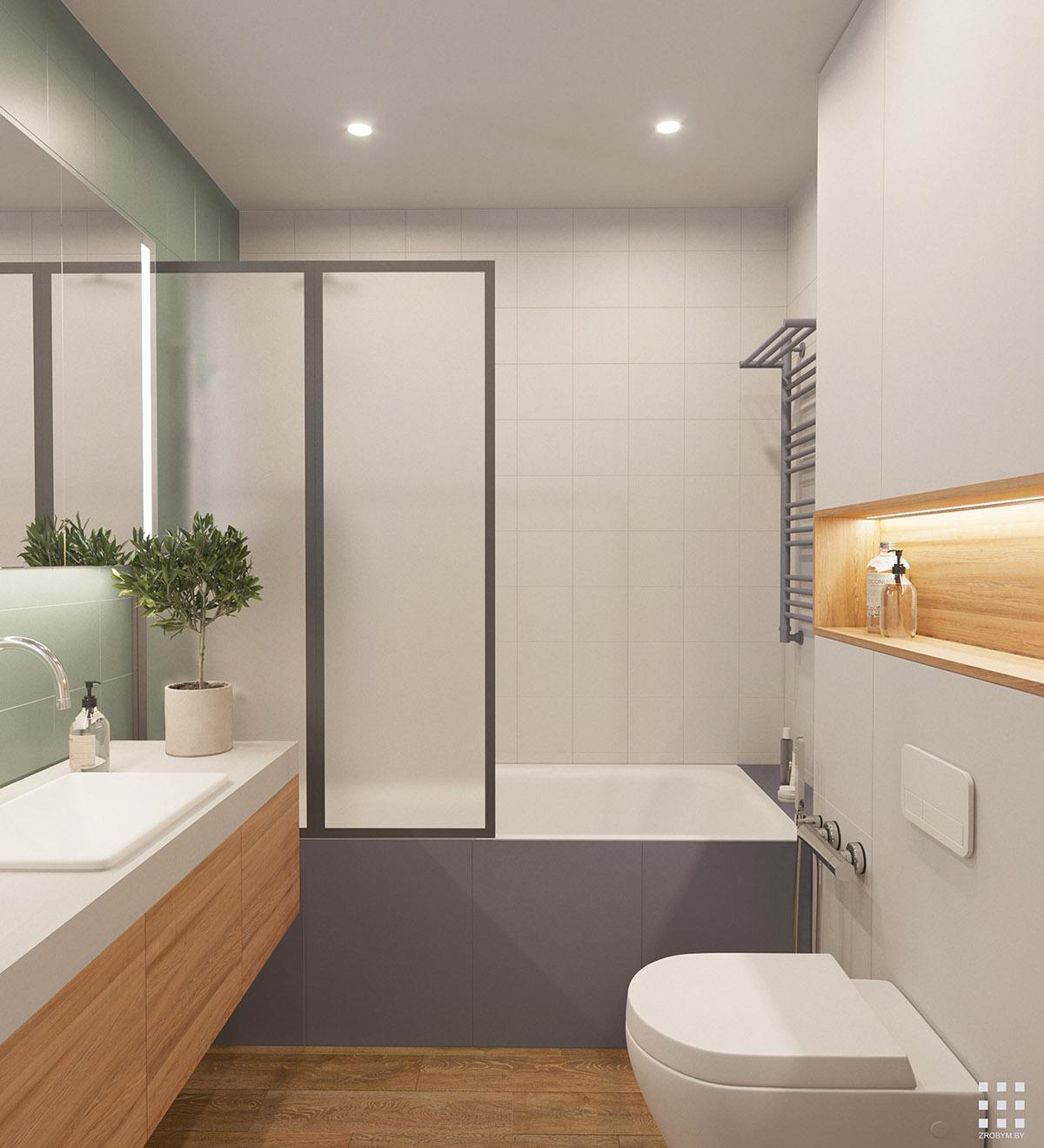 thiết kế nội thất căn hộ 92m2