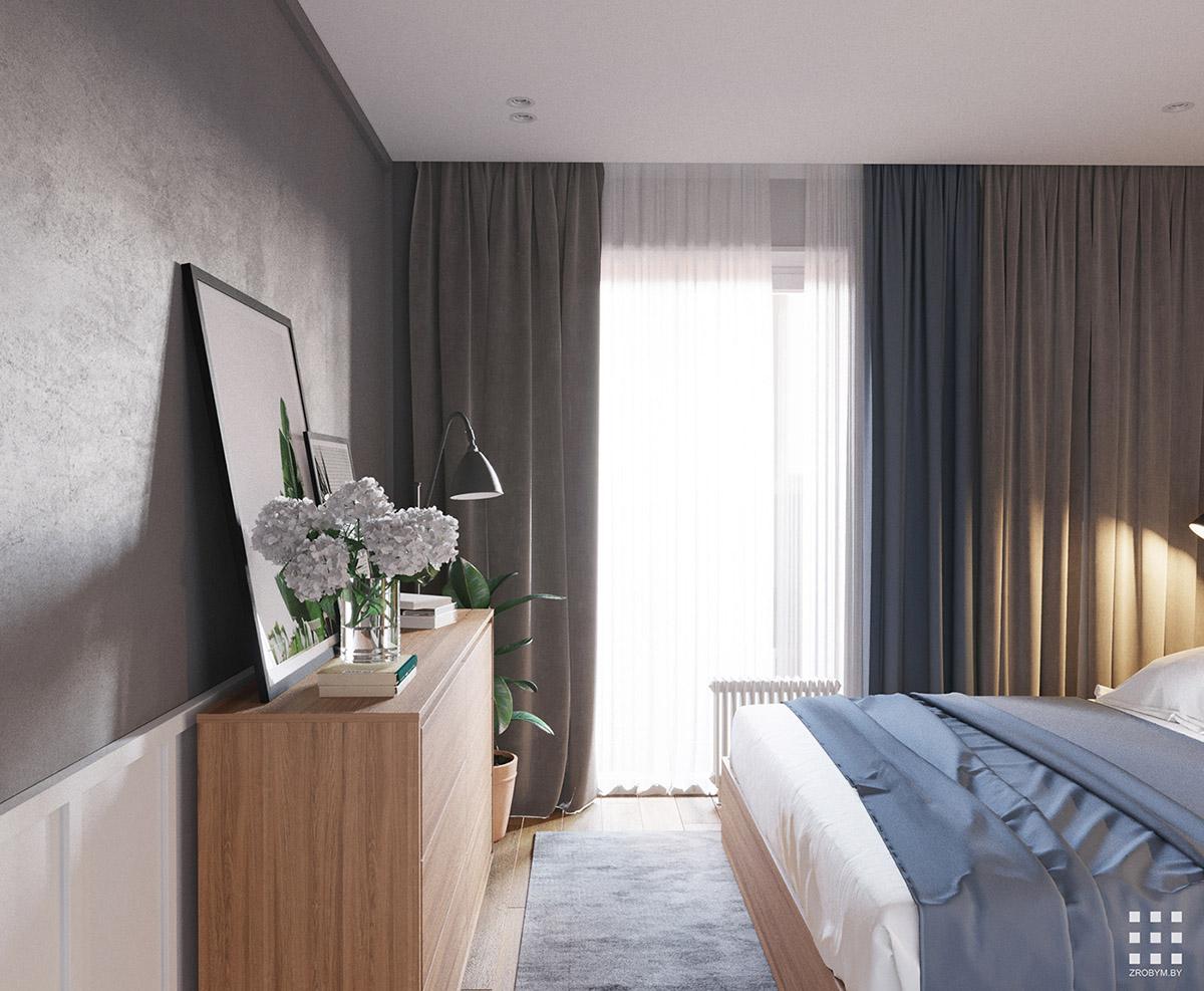 thiết kế nội thất căn hộ 92m2