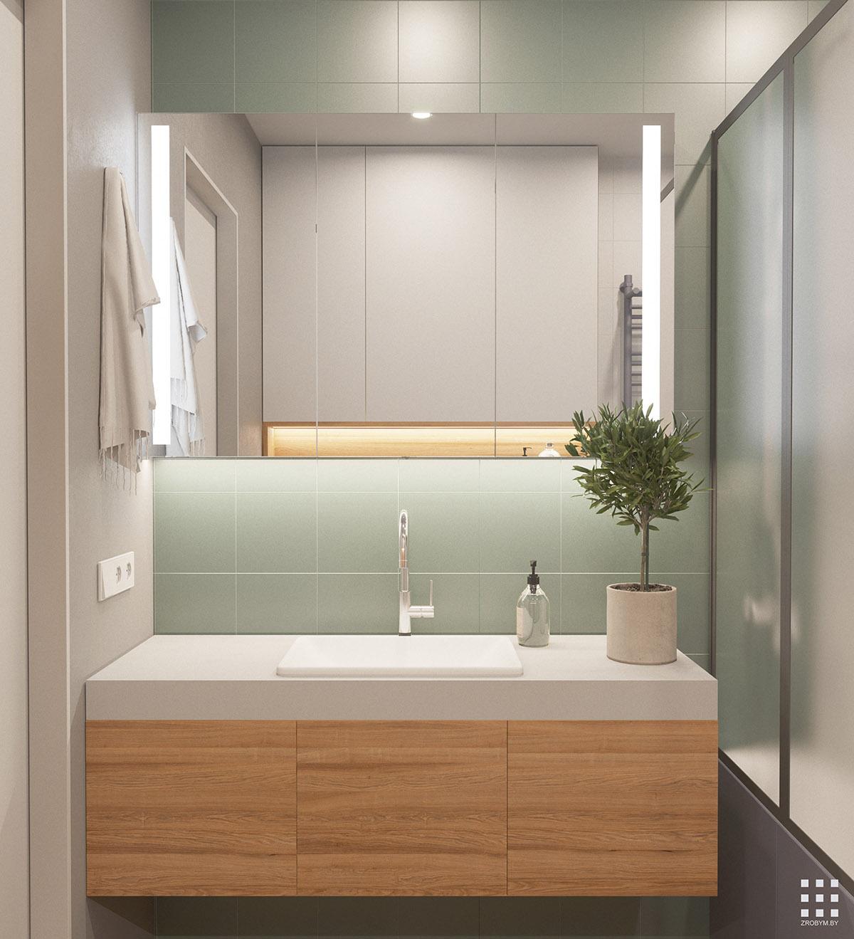 thiết kế nội thất căn hộ 92m2