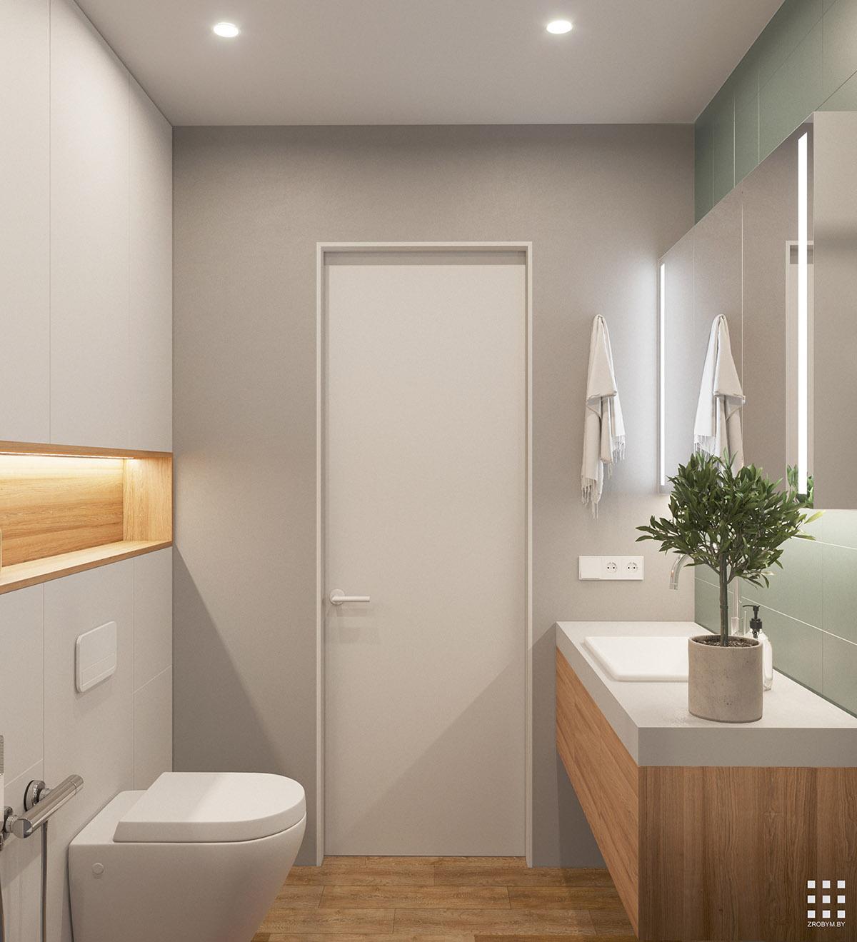 thiết kế nội thất căn hộ 92m2