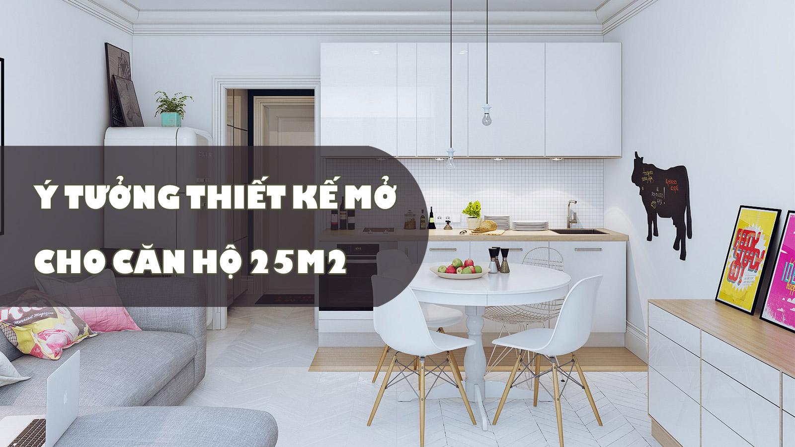 Thiết kế nội thất căn hộ mini 25m2 hiện đại và tiện nghi KKNT022