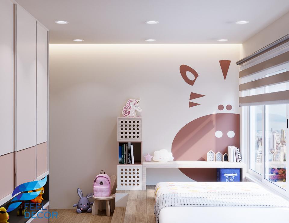 Thiết kế thi công nội thất căn hộ 103m2 (3PN)