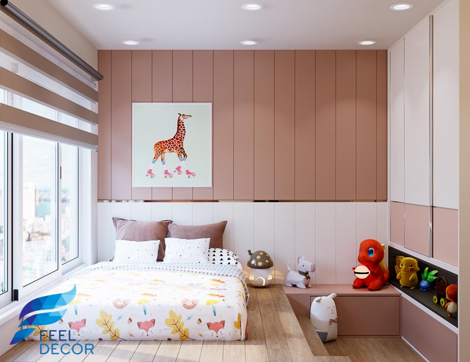 Thiết kế thi công nội thất căn hộ 103m2 (3PN)