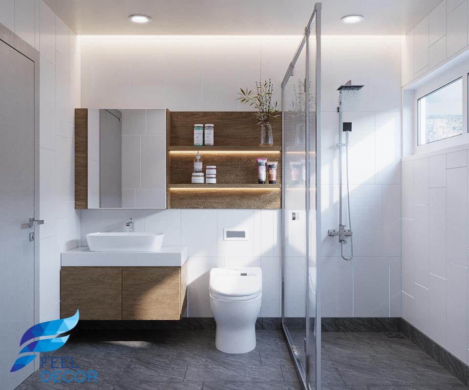 Thiết kế thi công nội thất căn hộ 103m2 (3PN)