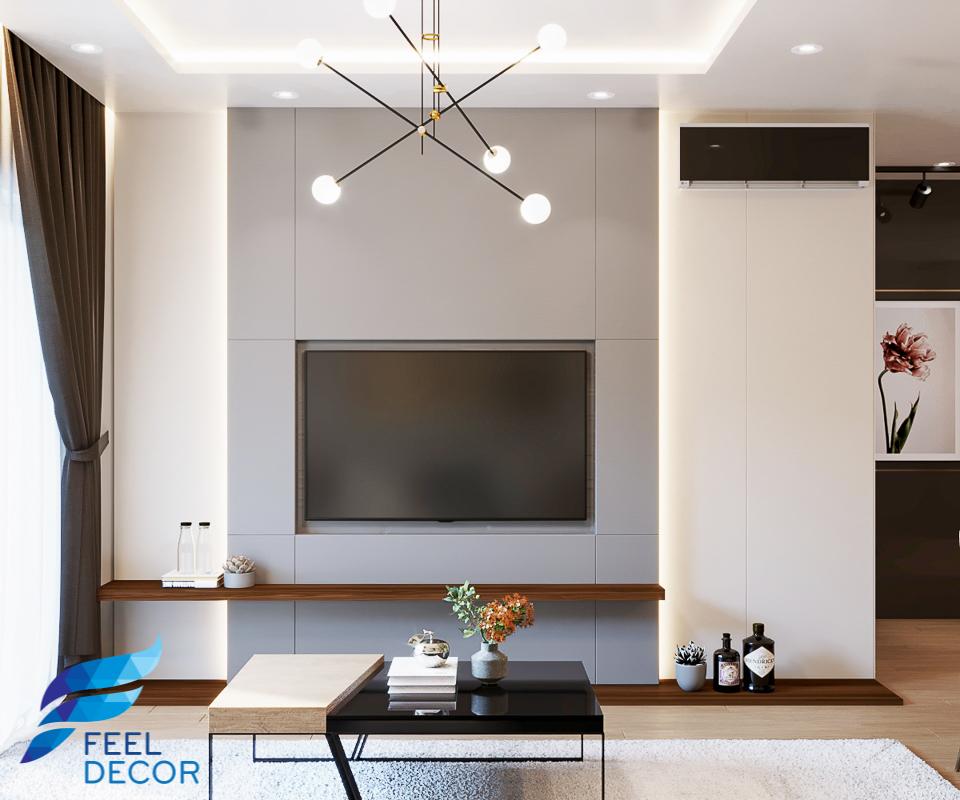 Thiết kế thi công nội thất căn hộ 103m2 (3PN)