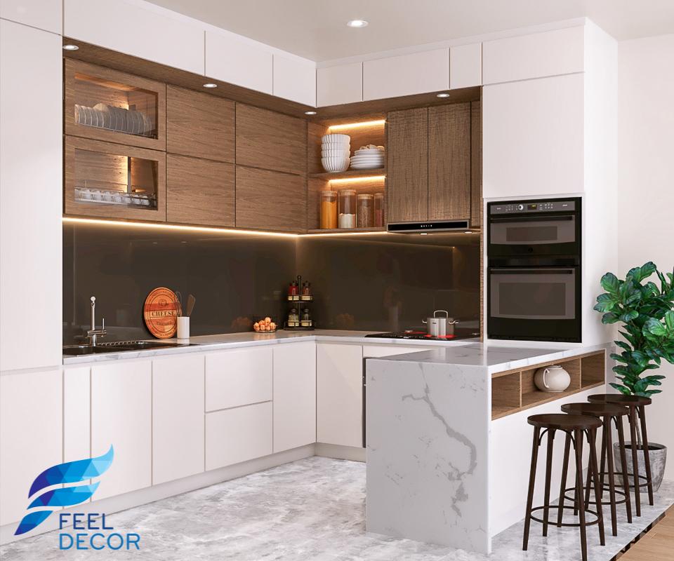 Thiết kế thi công nội thất căn hộ 103m2 (3PN)