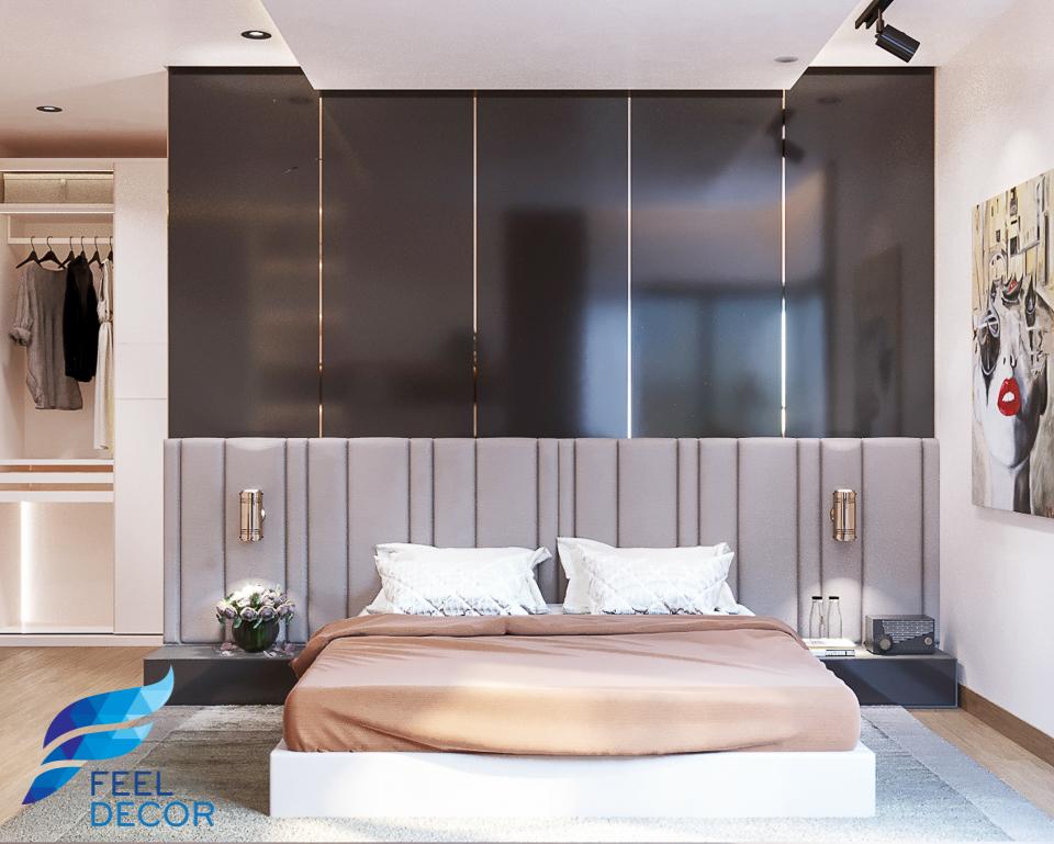 Thiết kế thi công nội thất căn hộ 103m2 (3PN)