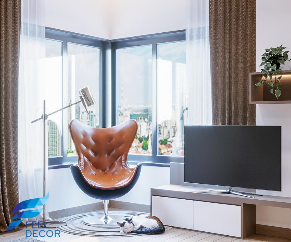 Thiết kế thi công nội thất căn hộ 103m2 (3PN)