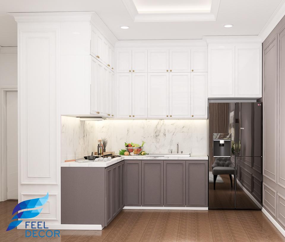 Thiết kế thi công nội thất căn hộ 80m2