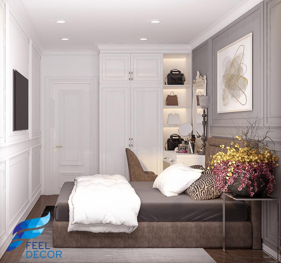 Thiết kế thi công nội thất căn hộ 80m2