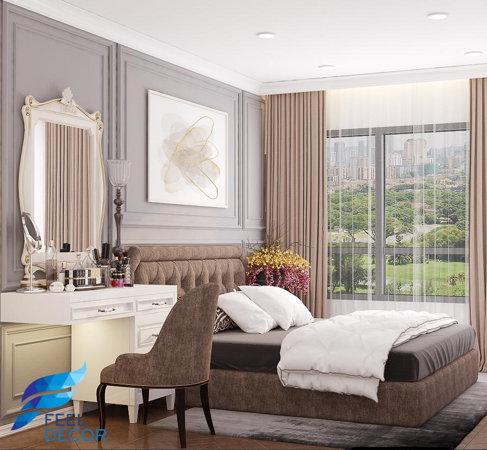 Thiết kế thi công nội thất căn hộ 80m2