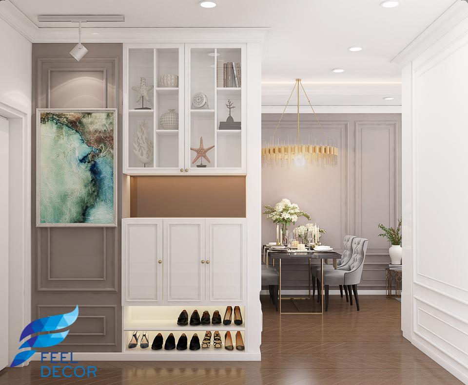 Thiết kế thi công nội thất căn hộ 80m2