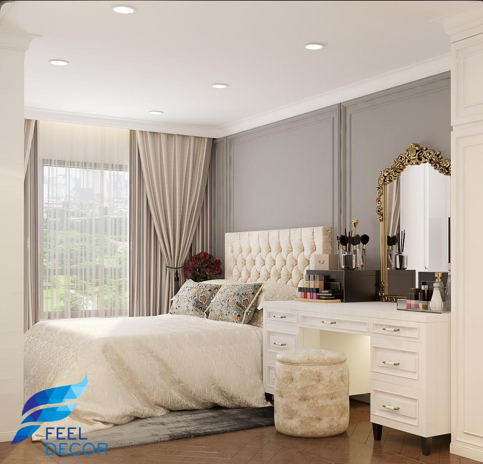 Thiết kế thi công nội thất căn hộ 80m2