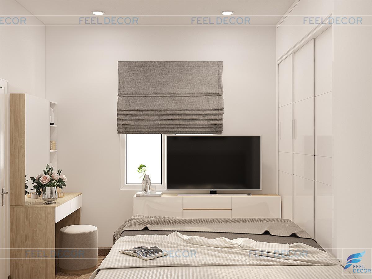 Thiết kế thi công nội thất căn hộ 2 phòng ngủ [71m2] ở Biên Hòa – FD11618