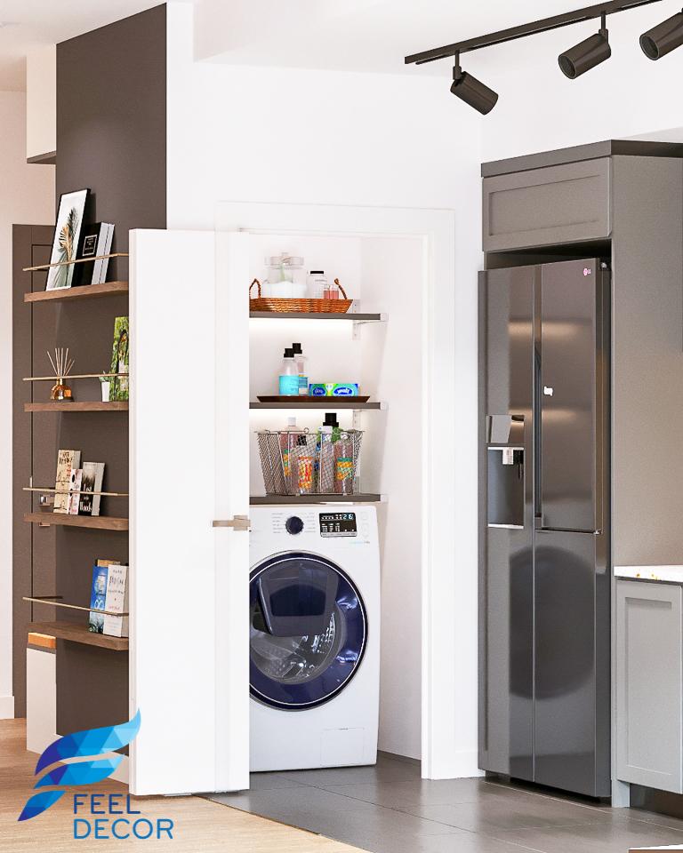 thiết kế thi công nội thất căn hộ 115m2