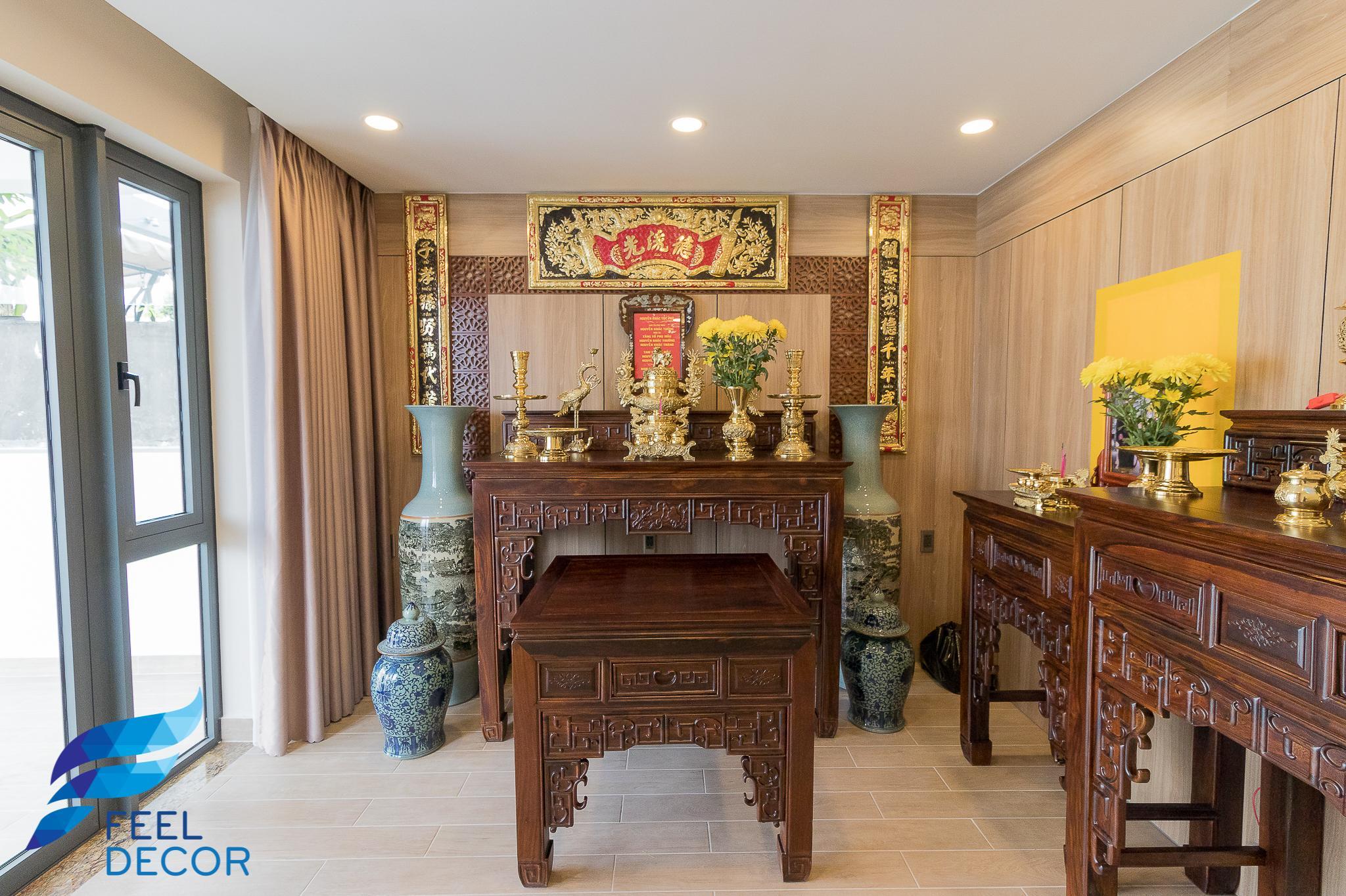 không gian nội thất nhà phố 375m2
