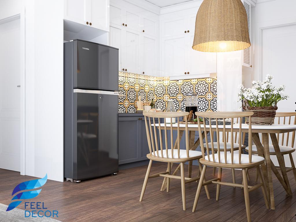 thiết kế thi công nội thất căn hộ 67m2