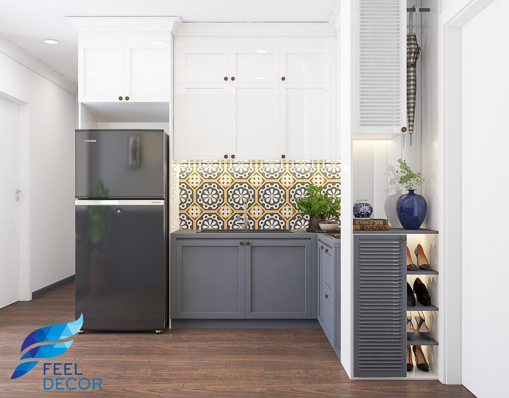 thiết kế thi công nội thất căn hộ 67m2