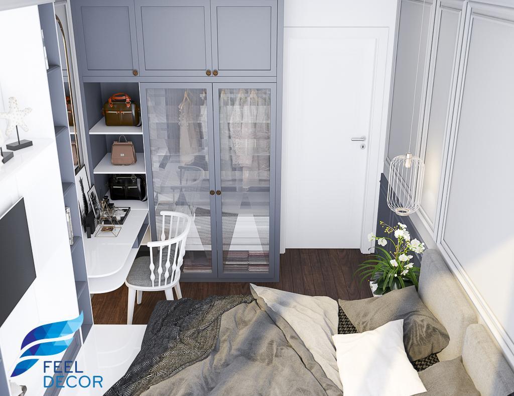 thiết kế thi công nội thất căn hộ 67m2