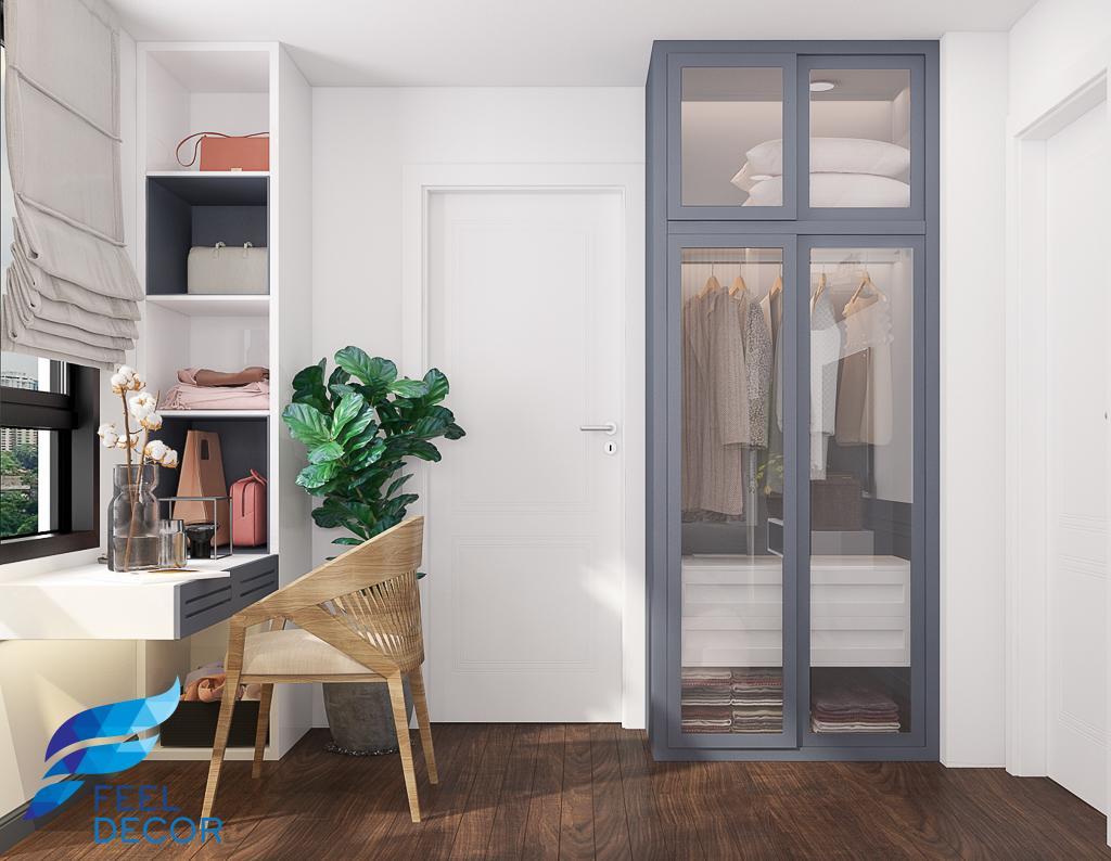 thiết kế thi công nội thất căn hộ 67m2