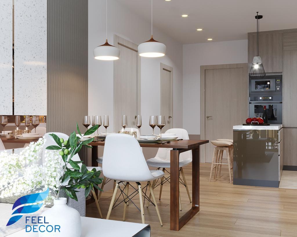 Thiết kế thi công nội thất căn hộ 81m2
