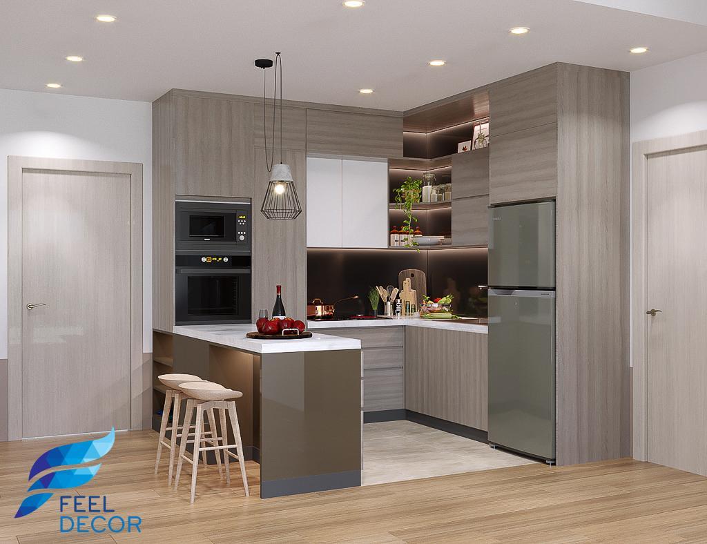 Thiết kế thi công nội thất căn hộ 81m2