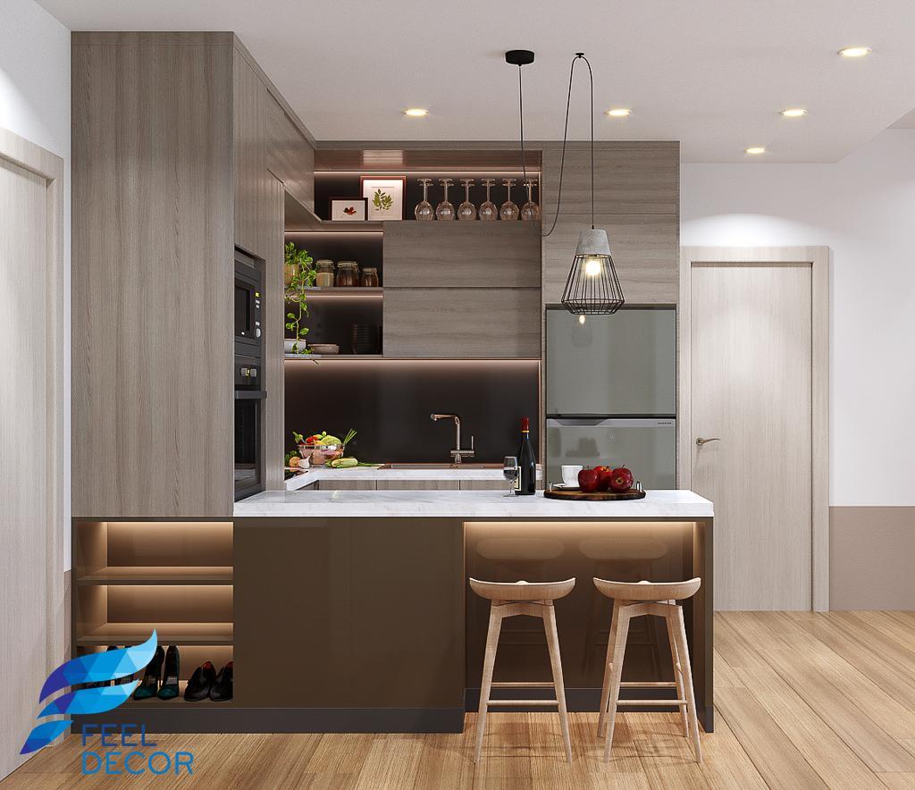 Thiết kế thi công nội thất căn hộ 81m2