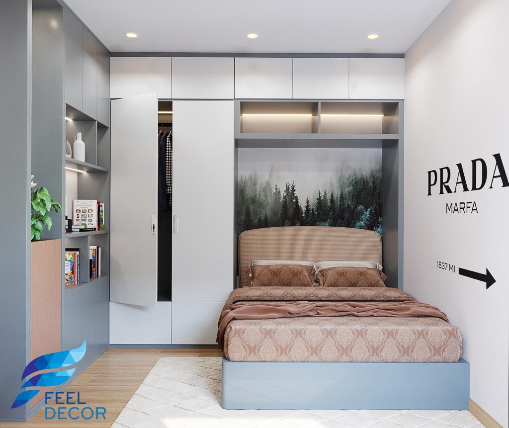 Thiết kế thi công nội thất căn hộ 81m2