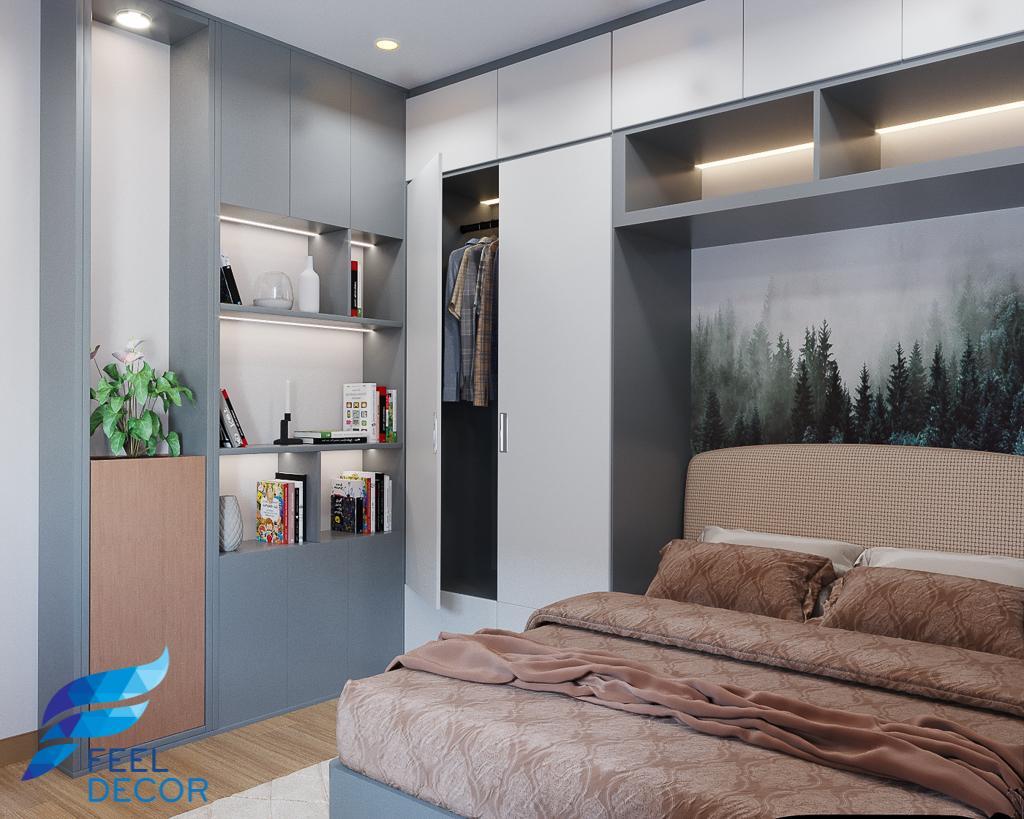 Thiết kế thi công nội thất căn hộ 81m2