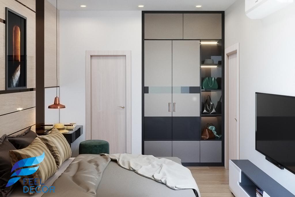 Thiết kế thi công nội thất căn hộ 81m2