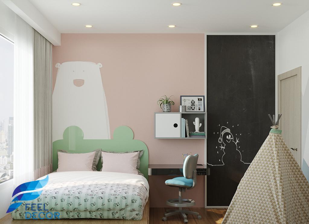 Thiết kế thi công nội thất căn hộ 81m2
