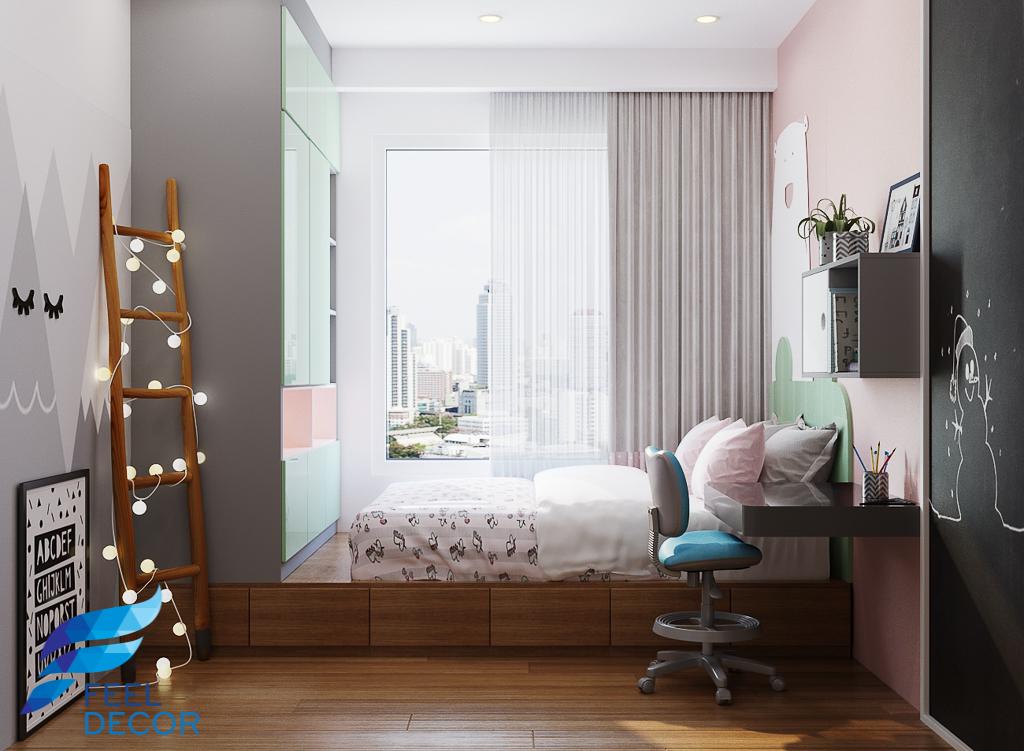 Thiết kế thi công nội thất căn hộ 81m2