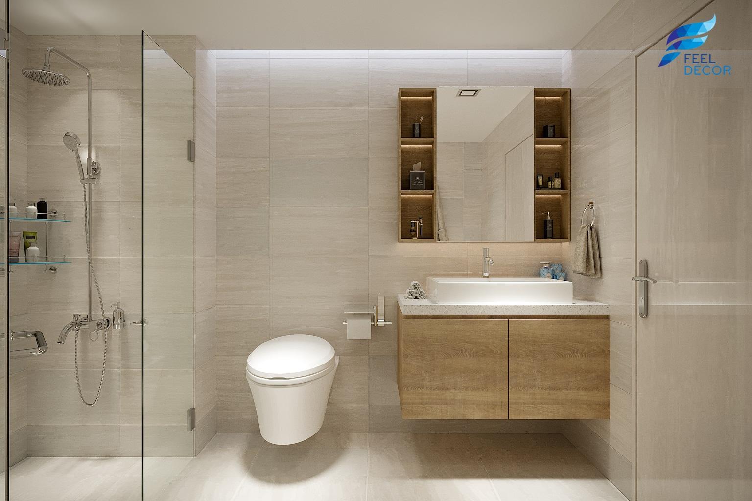 thiết kế thi công nội thất căn hộ 89m2