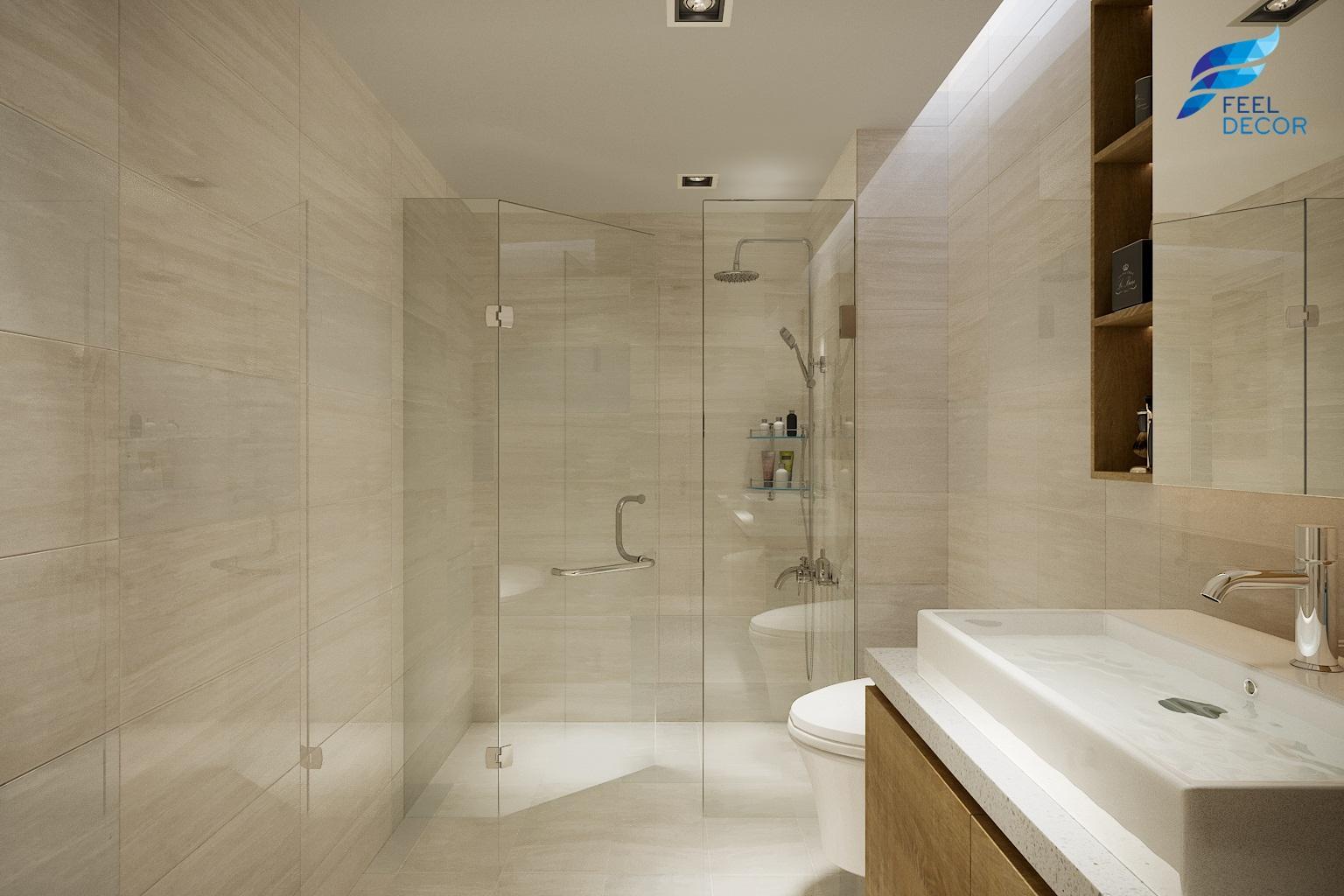 thiết kế thi công nội thất căn hộ 89m2