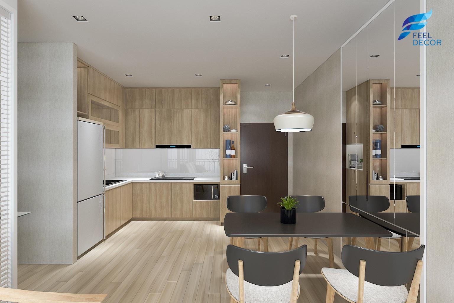 Thiết kế thi công nội thất căn hộ 89m2